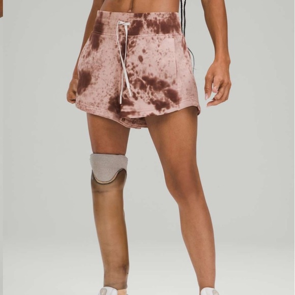 Lululemon Inner Glow Short 3" *Terry Marble Dye Silky French Press - Picture 13 of 13